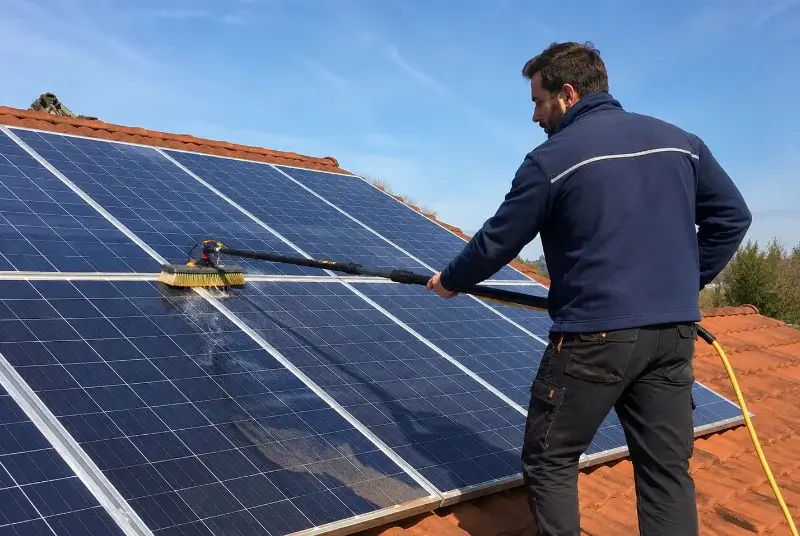 Nettoyage et entretien de panneaux solaires à Culoz-Béon